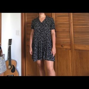 Black and white dress